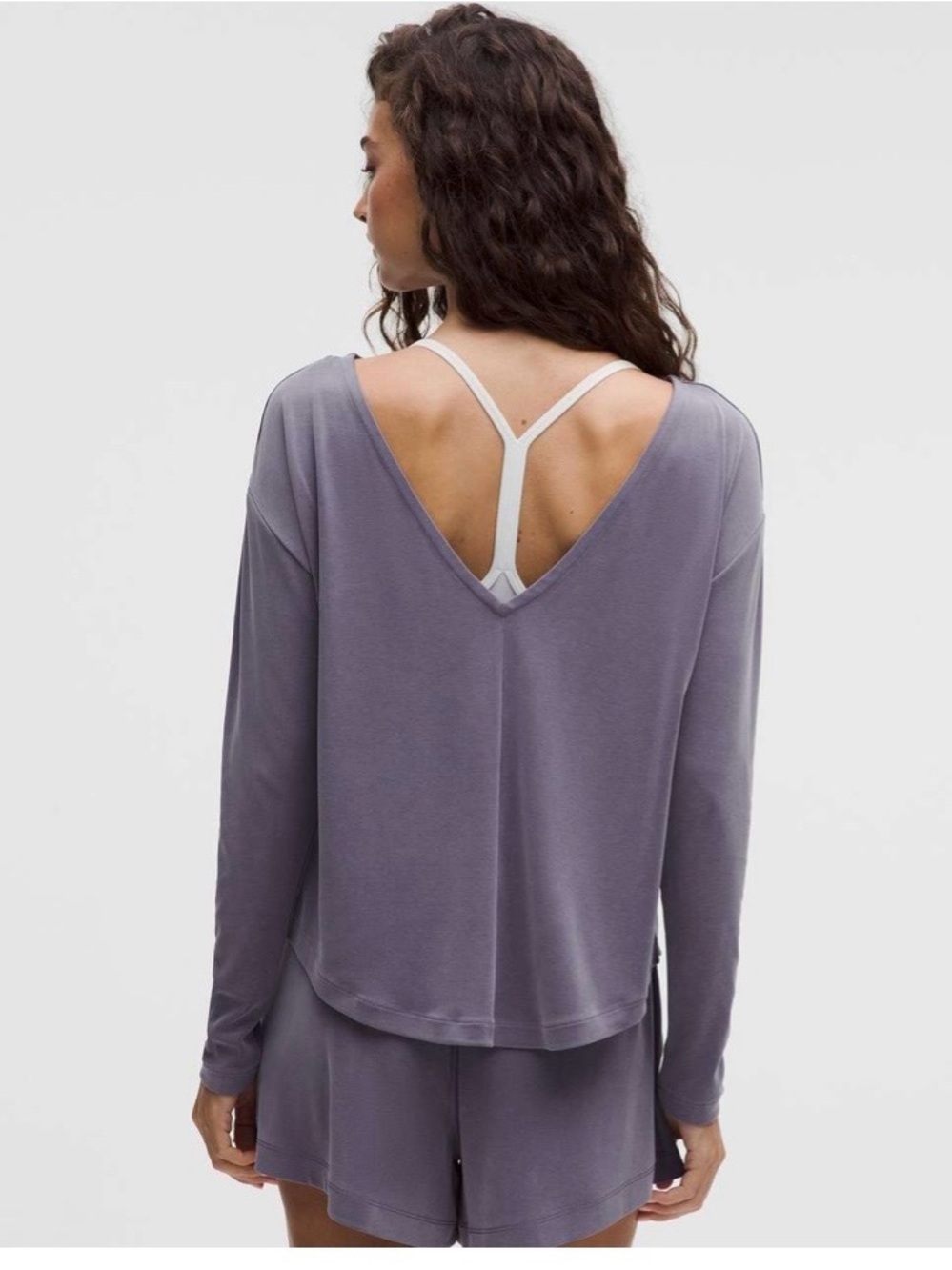 Lululemon Drapey Softstreme Boatneck Long-Sleeve Shirt